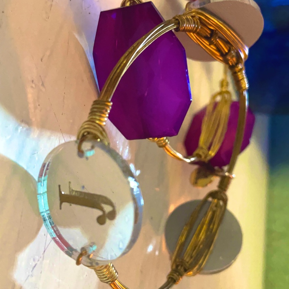 Moon and Lola monogram bracelet